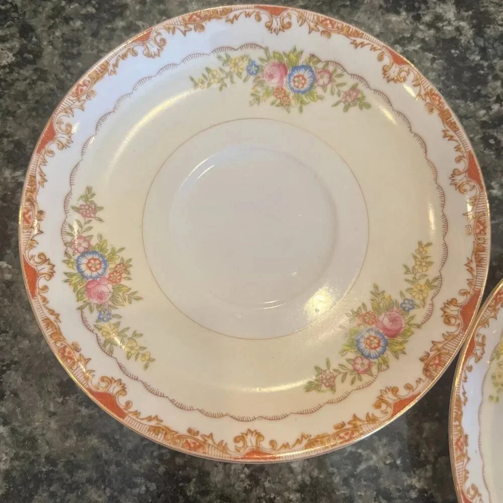 Vintage GRACE CHINA made in Japan Cup & Saucer Set 2PCS Great condition
